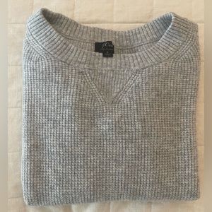 J. Crew Women’s waffle knit cashmere sweater